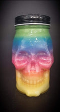 Load image into Gallery viewer, Aronia Berry &amp; Hempseed Skull Mason Jar