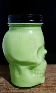 Fresh Coffee Skull Mason Jar