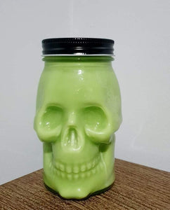 Redskin Lollies Skull Mason Jar