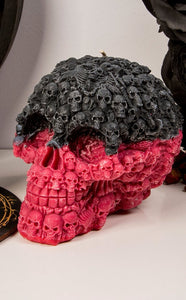 Lime, Basil & Mandarin Lost Souls Skull Candle