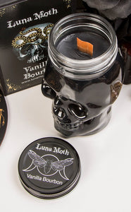 Musk Sticks Skull Mason Jar