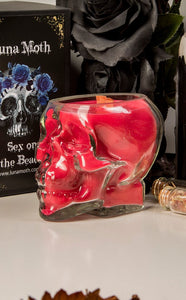 Japanese Honeysuckle Skull Jar