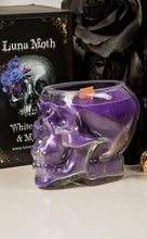 Load image into Gallery viewer, Black Raspberry &amp; Vanilla Skull Jar