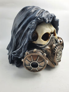 Gothic Grim Skull with Steampunk Mask