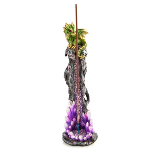 Incense Burner Baby Dragon 25cm