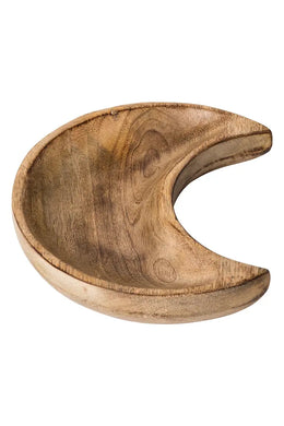 Wooden Bowl - Cresent Moon 30cm