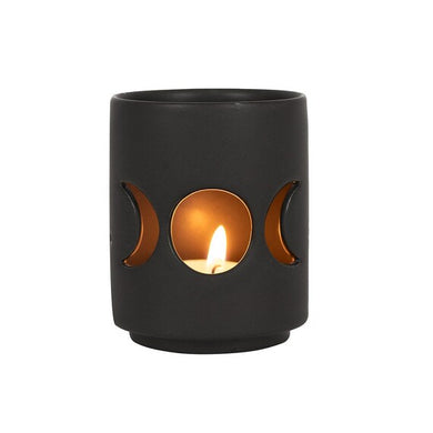 Triple Moon Cutout Tealight Holder