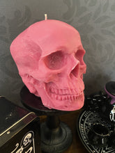 Load image into Gallery viewer, Fresh Sage &amp; Driftwood Giant Anatomical Skull Candle