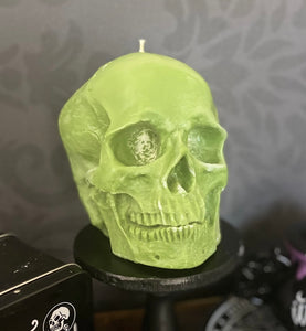 Aronia Berry & Hempseed Giant Anatomical Skull Candle