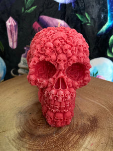 Bubblegum Lost Souls Skull Candle