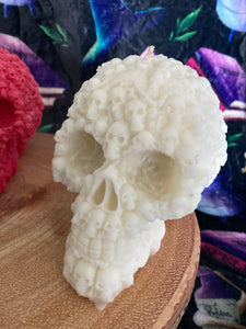 Bubblegum Lost Souls Skull Candle