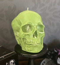 Load image into Gallery viewer, Juicy Watermelon Giant Anatomical Skull Candle