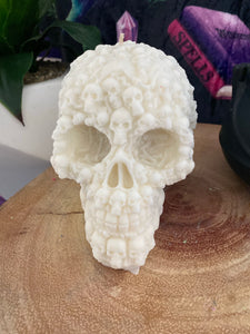 Lime, Basil & Mandarin Lost Souls Skull Candle