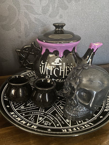 Black Raspberry & Vanilla Day of Dead Skull Candle