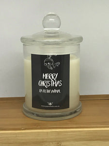 "Merry Christmas Ya Filthy Animal" Candle