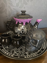 Load image into Gallery viewer, Aronia Berry &amp; Hempseed Day of Dead Skull Candle