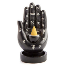 Load image into Gallery viewer, Backflow Burner Astrological Hamsa Hand 12cm