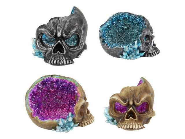 Crystal Skull Half Heads (2 per pack)