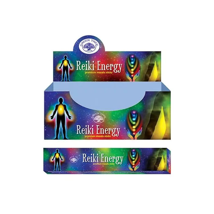 Green Tree Reiki Energy Incense 15pce